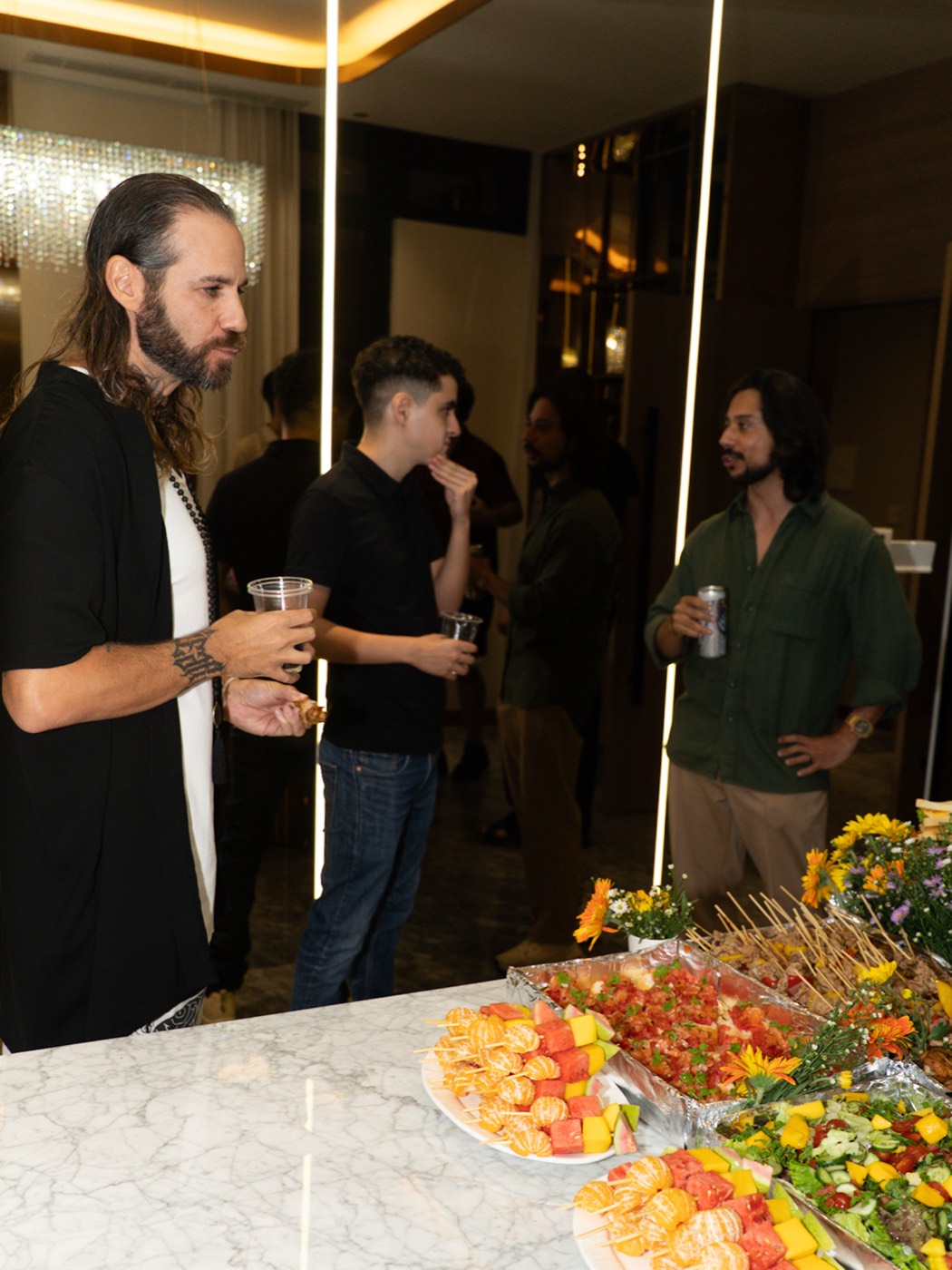Conversation at the ECOM Villa Event